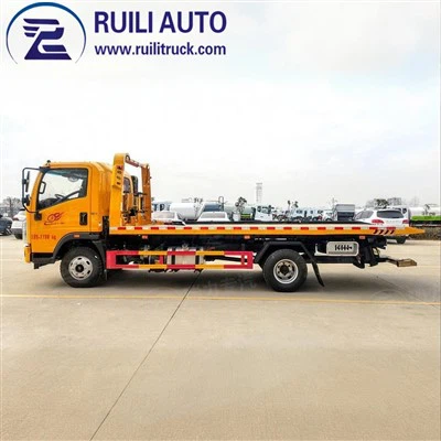 5 Tons Flatbed Towing Road Rescue Wrecker Truck 5 Tons Flatbed Towing Road Rescue Wrecker Truck